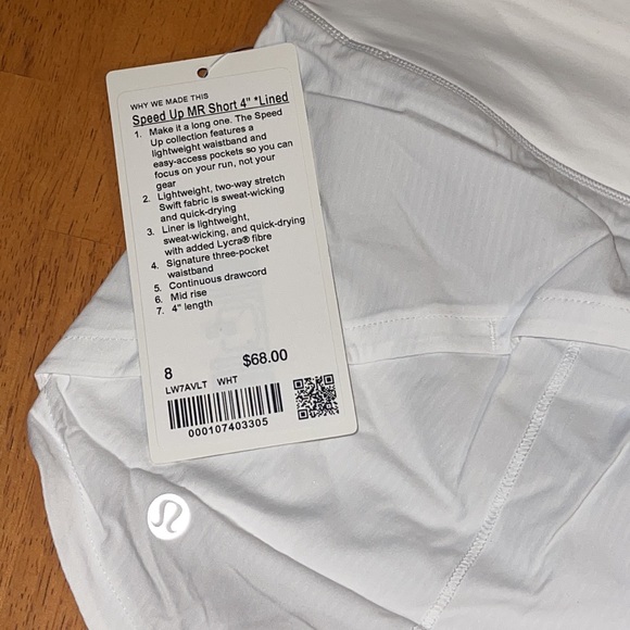 Lululemon Speed Up MR Short 4” *Lined - Picture 3 of 4